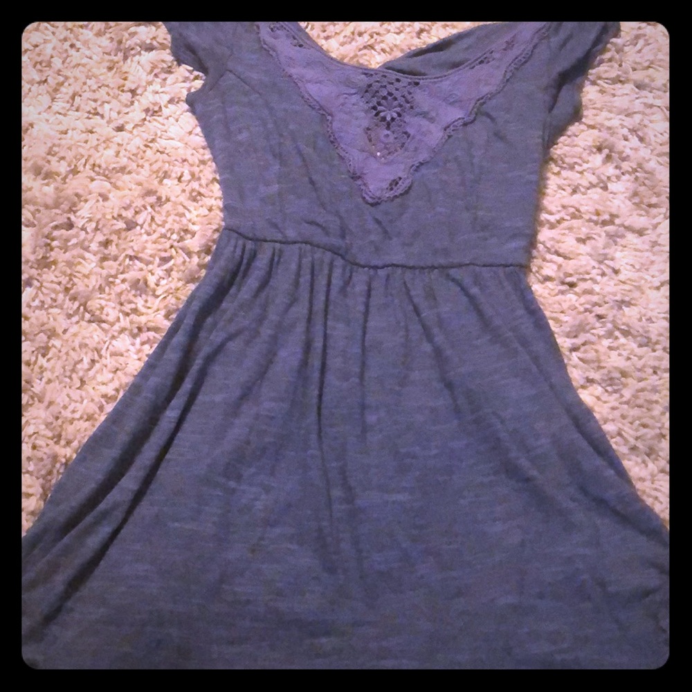 Denim blue dress